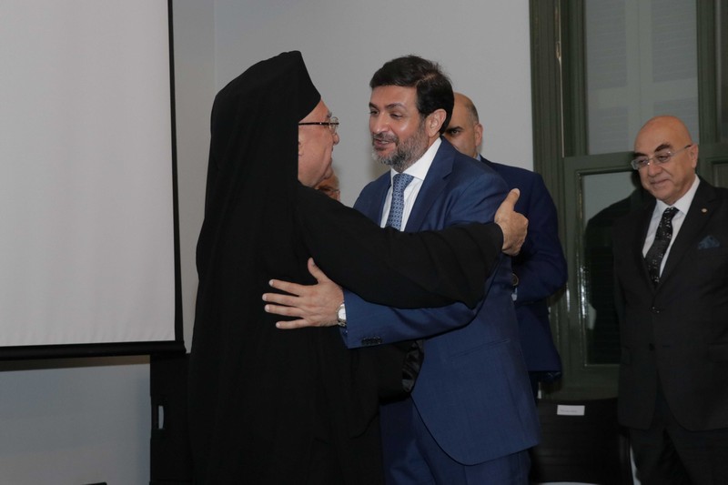 The ministry of Agriculture Honoring former minister Salim Wardy